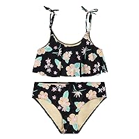 Hurley Girls' Flounce Bikini 2-Piece Swimsuit