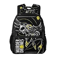 Murder Drones Backpack Lightweight Large Capacity Laptop Backpack Travel Backpacks For Unisex