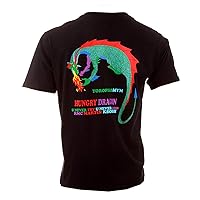 Hungry Dragon Black t-Shirt REDM3963