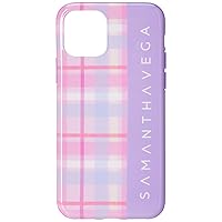Samantha Vega Mobile Goods, Official Original Check iPhone 11 Pro Case, Women's, Lavender