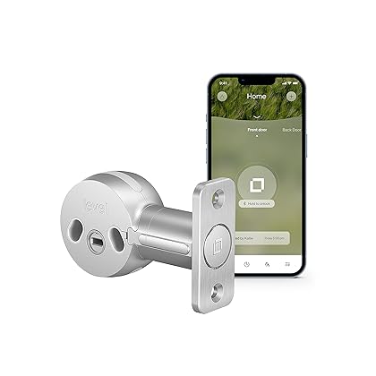 Level Bolt Smart Lock - Smart Deadbolt that Works with Your Existing Lock for Keyless Lock Entry, App-Enabled Bluetooth Lock with Smartphone Access, Compatible with Apple HomeKit
