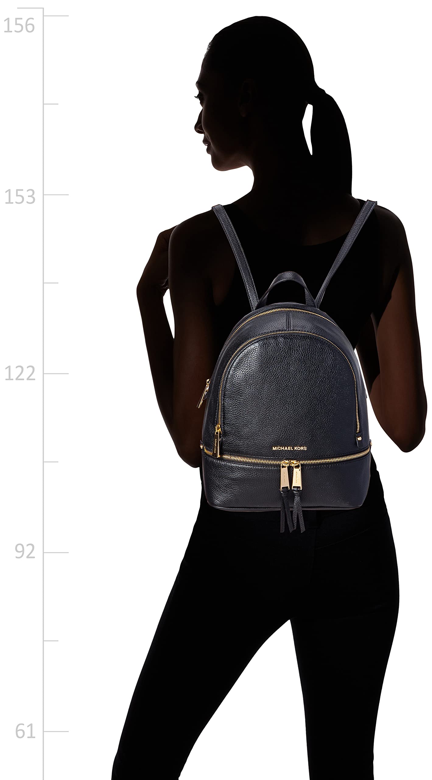 michael kors rhea backpack studded