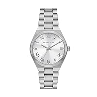 Michael Kors Lennox Women's Watch, Stainless Steel Watch for Women with Steel or Silicone Band