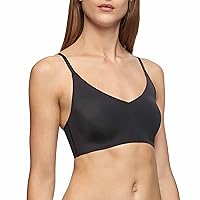Women's Invisibles Comfort Lightly Lined Seamless Wireless Triangle Bralette Bra