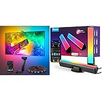 Govee Envisual TV LED Backlight T2 for 55-65 inch TVs Bundle with Smart RGBICWW WiFi TV Backlights