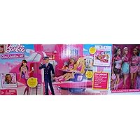Barbie Glam Vacation Jet! - 2 in 1 Jet & Vacation Spot 35+ Piece Playset w Pl