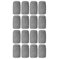 16 Steel Wool Pads Scourer Wire Mesh Kitchen Scrub Cleaning Pan Scouring Cleaner Heavy Duty Scrubbing Dishes Kitchen Metal Grit Bathroom Scrubber General Household Supplies Dishwashing Multipurpose