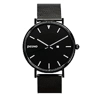 PICONO RGB Series - Multi Dial Water Resistant Analog Quartz Quickly Release Stainless Steel Watch - No. RGB-6501