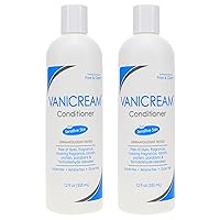 Pharmaceutical Specialties Vanicream(Formerly known as Free & Clear) Hair Conditioner, 12 oz, (Pack of 2)