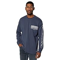 Lacoste Mens Loose Fit Cotton Jersey Long Sleeve T-Shirt