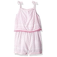 Carter's Baby Girls' 1 Piece Footies and Rompers, Pink, 6 Months