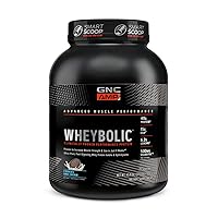 AMP Wheybolic Protein Powder | Targeted Muscle Building and Workout Support Formula | Pure Whey Protein Powder Isolate with BCAA | Gluten Free | Cookies and Cream | 25 Servings