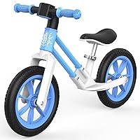Toddler Balance Bike 2-5 Year Old. No Pedal Balance Bikes for Kids with Adjustable seat. Easy to Put Together, Perfect, Sturdy, Steady Balancing, Gift Bike for 2-5 Boys Girls