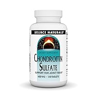 SOURCE NATURALS Chondroitin Sulfate 600 Mg Tablet, 120 Count