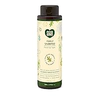 ecoLove - Natural Shampoo for All Hair Types,Sodium lauryl sulfate Free, Vegan & Cruelty Free Shampoo, Organic Cucumber Extract, No SLS or Parabens, 17.6 oz
