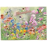 Cobble Hill 1000 Piece Puzzle - Hummingbirds - Sample Poster Included