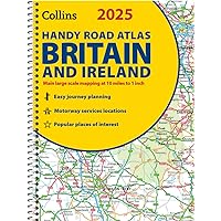 2025 Collins Handy Road Atlas Britain and Ireland: A5 Spiral 2025 Collins Handy Road Atlas Britain and Ireland: A5 Spiral Spiral-bound
