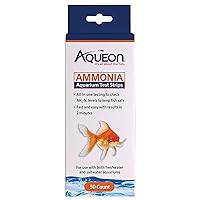Aqueon Ammonia Aquarium Test Strips 50 Count