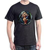 Dark T-Shirt Stained Glass Mother and Child