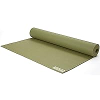 JadeYoga Travel Yoga Mat - Packable, Lightweight, and Portable Yoga Mat - Non-Slip Natural Rubber Mat for Women & Men - Great for Yoga, Home, Gym, Pilates, Fitness, and Stretching