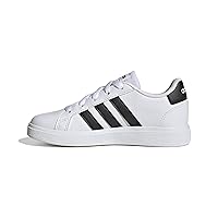 adidas Unisex Children's Grand Court Lifestyle Tennis Lace-up Shoes, Trainers