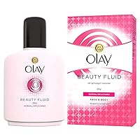 Olay Face Moisturizer, Active Hydrating Beauty Fluid Lotion, Original Facial Moisturizer, 4 Oz. (Pack of 2)