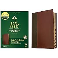 NLT Life Application Study Bible, Third Edition (Red Letter, LeatherLike, Brown/Mahogany, Indexed) Tyndale NLT Bible with Thumb Index, Updated Study Notes/Features, Full Text New Living Translation NLT Life Application Study Bible, Third Edition (Red Letter, LeatherLike, Brown/Mahogany, Indexed) Tyndale NLT Bible with Thumb Index, Updated Study Notes/Features, Full Text New Living Translation Imitation Leather