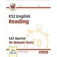 KS2 English SAT Buster 10-Minute Tests: Reading - Book 1 (for the 2024 tests) (CGP KS2 English SATs) KS2 English SAT Buster 10-Minute Tests: Reading - Book 1 (for the 2024 tests) (CGP KS2 English SATs) eTextbook Paperback