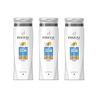 Pantene Pro-V Classic Clean Shampoo, 12.6 fl oz (Pack of 3) (Packaging May Vary)