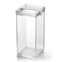 Kitchen Active Design Jar, 100% Plastic, White, 11x10xh22.5 cm