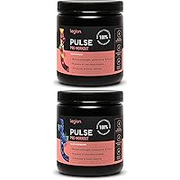 LEGION Pulse Pre Workout Supplement - All Natural Nitric Oxide Preworkout Drink to Boost Energy, Creatine Free, Naturally Sweetened, Beta Alanine, Citrulline, Alpha GPC (Fruit Punch & Blue Raspberry)