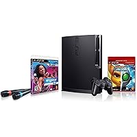 PlayStation 3 160GB System with Ratchet & Clank Future: A Crack in Time and SingStar Dance Party Pack - Family Bundle