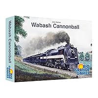 Rio Grande Games: Wabash Cannonball - Train Board Game, Railroads of The Eastern US, Ages 14+, 3-6 Players, 30-60 Min