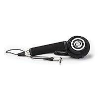 Reloop RHP 10 Mono Professional One-Ear Headphone with 50mm Neodymium Driver, Black