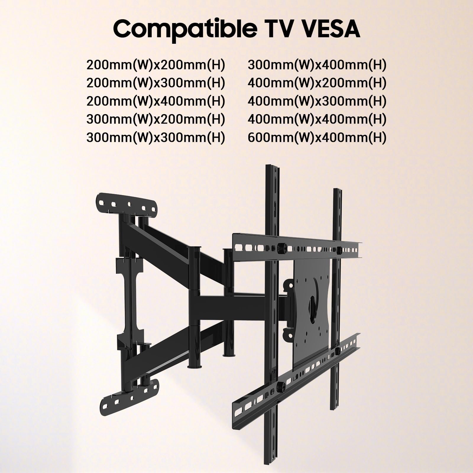 SYLVOX Adjustable TV Wall Mount, Max VESA 700x400mm up to100 lbs / 45 kg