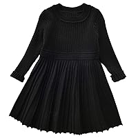 FKKFYY Winter Sweaters Dresses for Girls