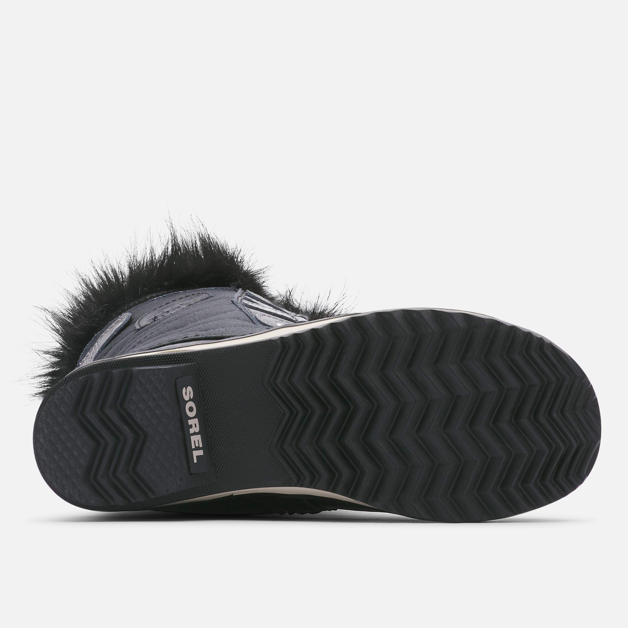 SOREL Youth Tofino II Boot — Black, Quarry — Waterproof Winter Boots — Size 4