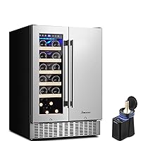 AAOBOSI 24-inch Wine and Beverage Refrigerator &