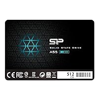 SP 512GB SSD 3D NAND A55 SLC Cache Performance Boost SATA III 2.5