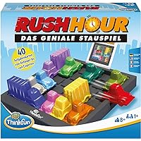 ThinkFun Rush Hour - The Ingenious Traffic Game and Well-Known Logic Game for Boys and Girls from 8 Years