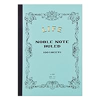 Life Notebook, Noble Notebook, Ruled, A4, N37
