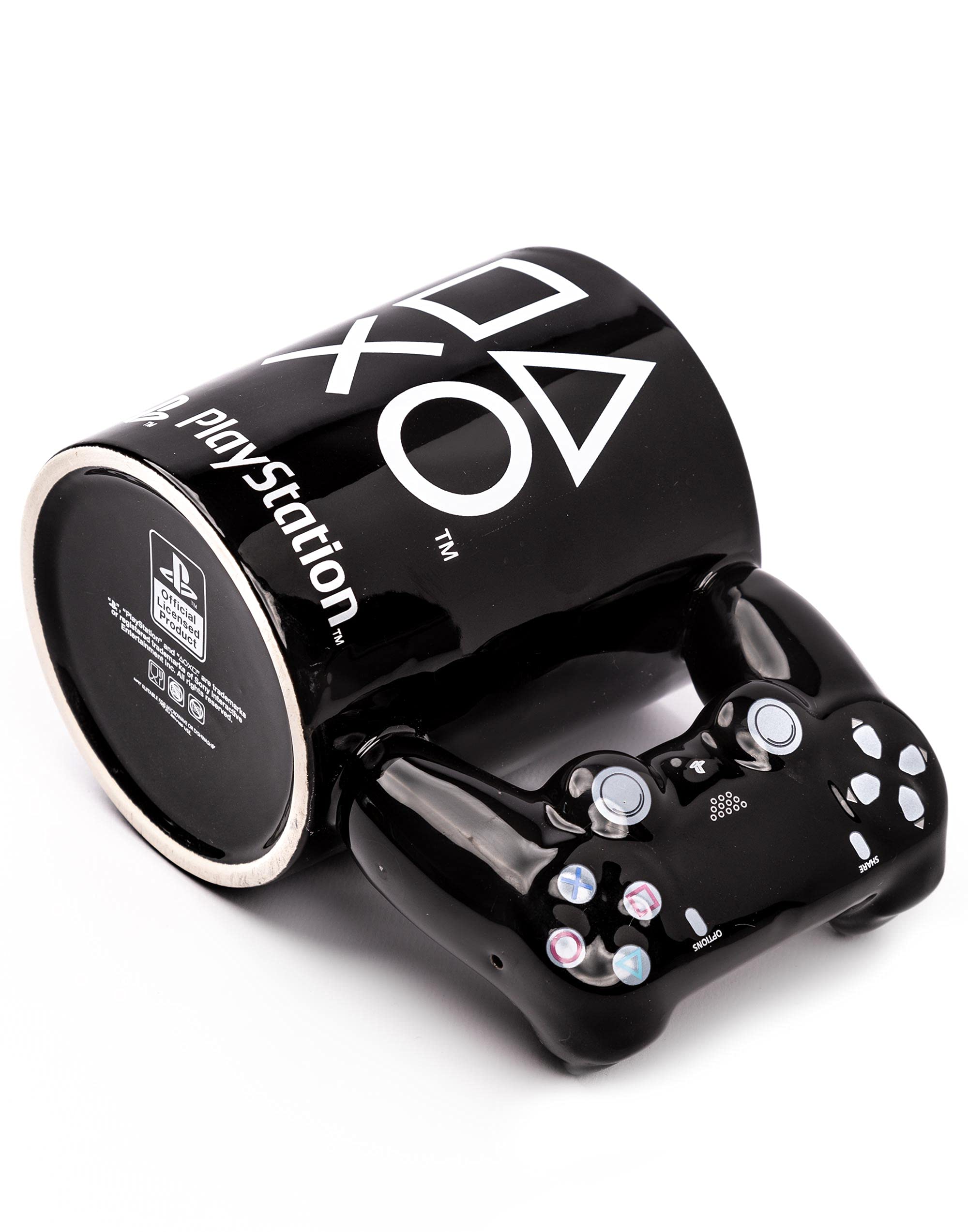 PlayStation Mug Gaming Remote Controller Handle 16oz Cup Game Gift