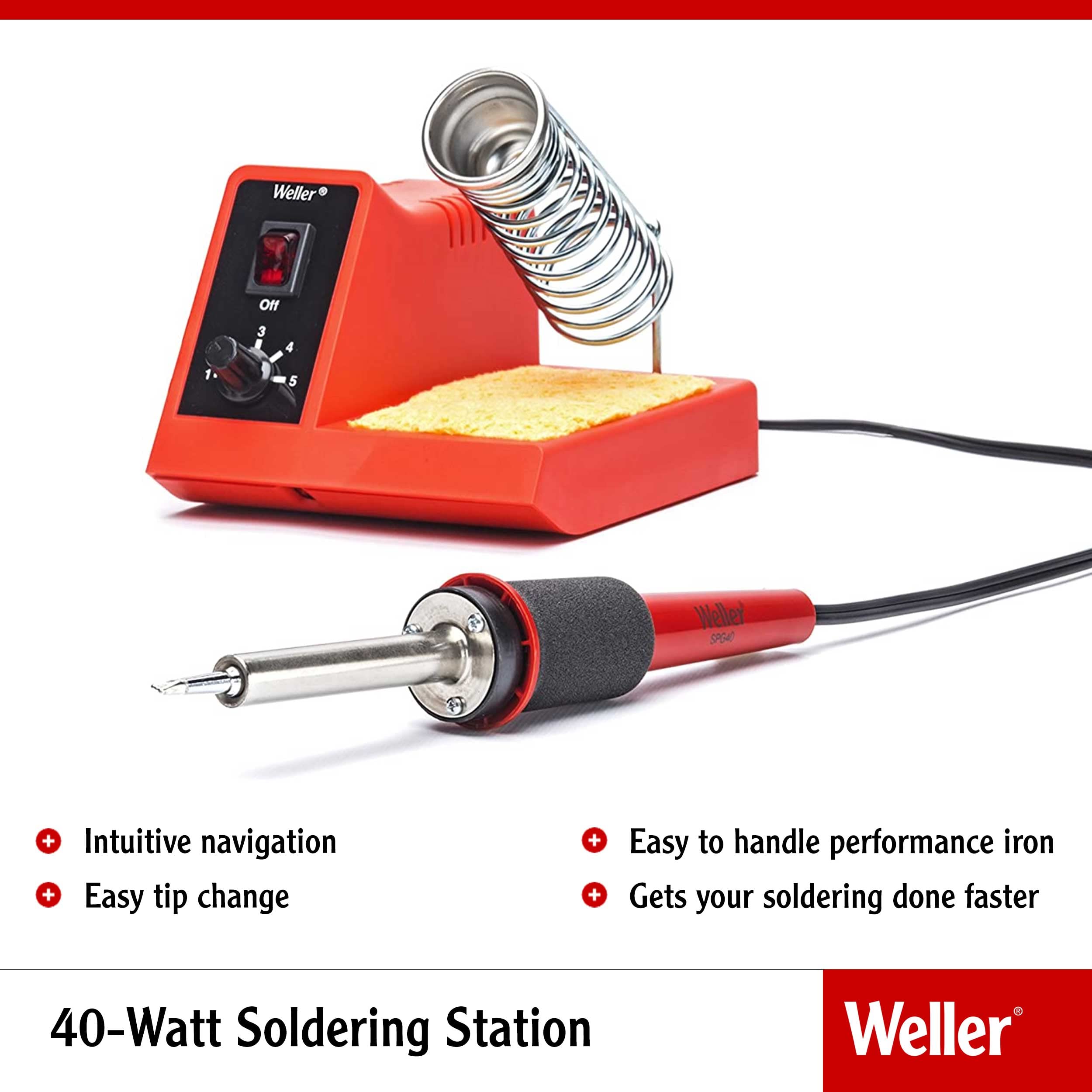Weller 40W Digital Soldering Station -WLC100 Black
