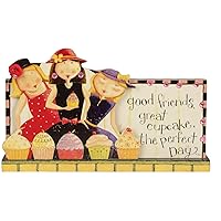 Carson Home Accents 19831 Good Friends Dan Dipole Message Bar, 8.75-Inch by 5.5-Inch