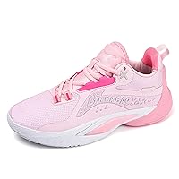 Unisex Fashion Basketball Shoes Breathable Mesh Sneakers Street Personalized Trend Basketball Sneakers Indoor and Outdoor Anti-Slip Cushioning Running Training Shoes