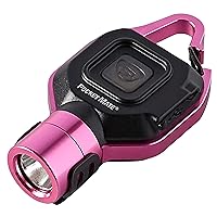 Streamlight 73303 Pocket Mate 325-Lumen Pocket Keychain/Clip-on USB Rechargeable Flashlight, Pink