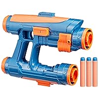 Marvel Studios' Guardians of The Galaxy Vol. 3 Nerf Star-Lord Quad Blaster, 3 Nerf Darts, Role Play Super Hero Toys, 5+