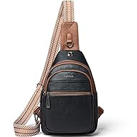Sling Bag For Women Men Leather Small Backpack Fanny Pack Crossbody Chest Bags Purse waterproof Sling Bag For Women