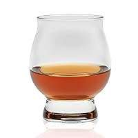 Signature Kentucky Bourbon Trail Whiskey Glasses Set of 4, Dishwasher Safe, Restaurant Quality Bourbon Tasting Glasses