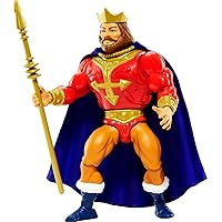 Masters of the Universe Origins Action Figure, King Randor Collectible, MOTU Ruler of Etenia, 16 Posable Joints & Accessories, 5.5 Inch